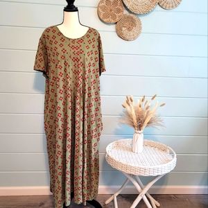 Gudrun Sjödén Organic Cotton Livia Dress with Pockets  XXL